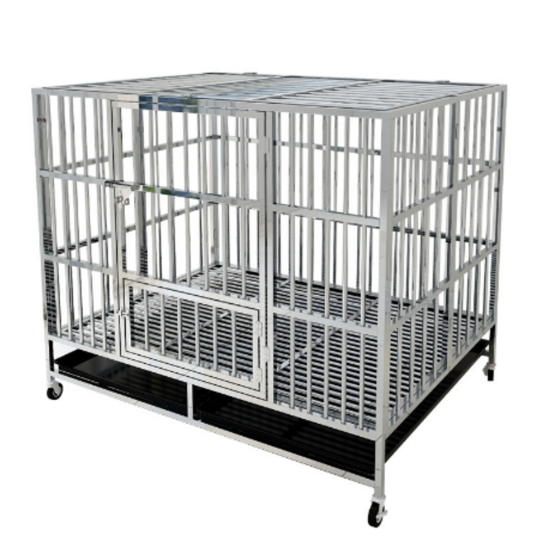 Dog Cage Manufacturer - Top Quality Stackable Foldable Stainless Steel