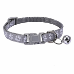 Pet Collar Supplier - Footprint Sticker Collar Dog Neck Cat Bell Collar