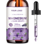 Magnesium Glycinate Liquid Drops Manufacturer - OEM Mood Relaxation