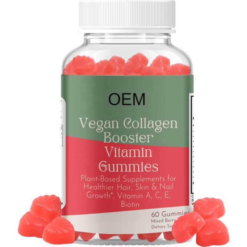 Vegan Collagen Gummies Manufacturer - Private Label Biotin Hair Vitamin