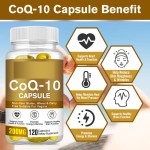COQ10 Softgel Capsules Manufacturer - Private Label Heart Brain