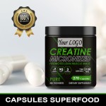 Creatine Monohydrate Capsules Manufacturer - 270pcs Energy Boost