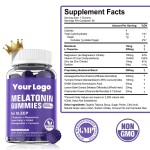 Melatonin Gummies Manufacturer - OEM Dietary Supplement Bulk