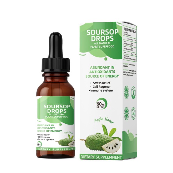 Soursop Leaves Liquid Drops Manufacturer - OEM Detox Cleanse