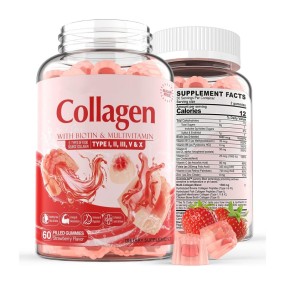 Collagen Gummy Manufacturer - Organic Vegan Beauty Brightening