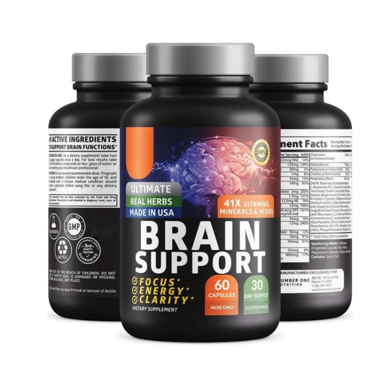 Brain Memory Capsules Manufacturer - Customized Label Organic Supplement