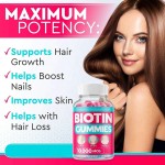 Biotin Gummies Manufacturer - Hot Selling Factory Price Hair Skin