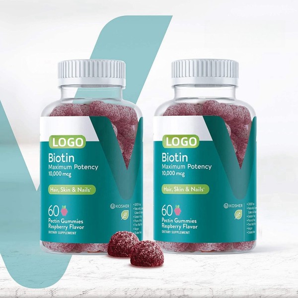 Hair Nail Skin Gummies Manufacturer - 100% Organic No Fillers