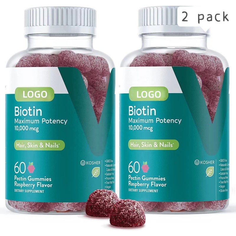 Biotin Gummies Manufacturer - 2025 Factory Price Skin Care