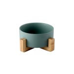 Ceramic Dog Bowl Supplier - Durable Double Wood Protection