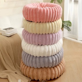 Donut Pet Bed Factory - Soft Plush Rabbit Fur Warm Comfortable