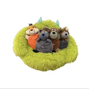 狗玩具工厂-新款扁平发声器抗咬