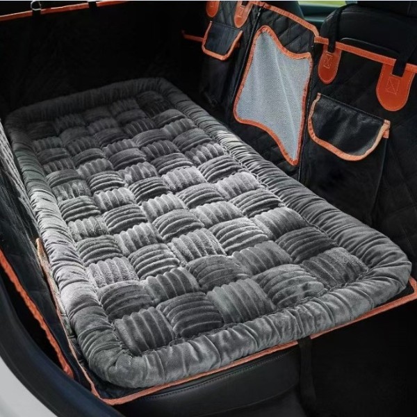 绒面宠物垫厂家-定制格子软沙发垫