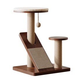 Small Cat Tree Factory - Real Wood Stable Baseboard Toys