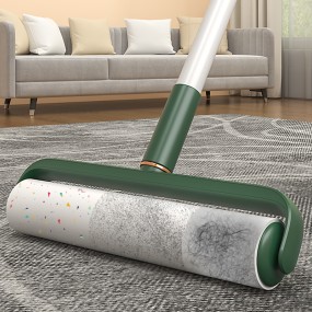 Lint Roller Supplier - Sticky 2 in 1 Long Handle 24CM