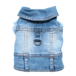 狗牛仔夹克供应商-亮蓝色跑步舒适