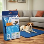 宠物凉垫厂家-经典海蓝色凝胶冷冻