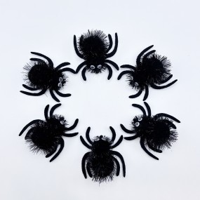 Cat Chew Toy Supplier - Halloween Realistic Spider Plush