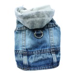 狗连帽衫厂家-纯色牛仔美国时尚