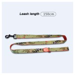 宠物项圈套装厂家-多彩花卉印花充电