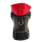 狗连帽衫厂家-纯色牛仔美国时尚