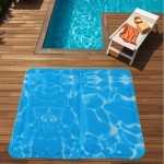 宠物凉垫厂家-经典海蓝色凝胶冷冻