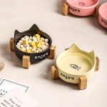 Pet Food Bowl Factory - Modern Ceramic Cute Cat Head Design