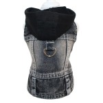 狗连帽衫厂家-纯色牛仔美国时尚