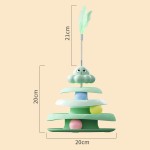 猫转盘玩具供应商-新款章鱼自娱