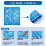 宠物凉垫厂家-经典海蓝色凝胶冷冻