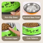Pet Food Bowls Supplier - Wholesale Stainless Steel Painted
