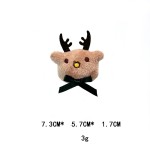 猫咬胶玩具供应商-节日圣诞绒面棉卡通