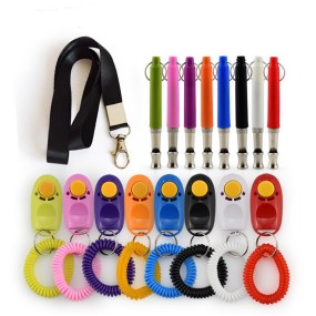 Pet Clicker Training Supplier - Whistle Clicker Set Stop Barking