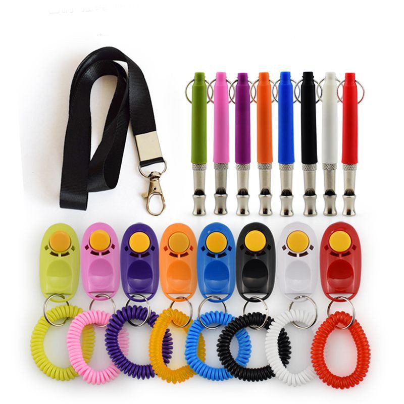 Pet Clicker Training Supplier - Whistle Clicker Set Stop Barking