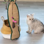 Sisal Mat Manufacturer - Cute Fish Shape Hanging Feather