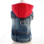 狗连帽衫厂家-纯色牛仔美国时尚