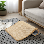 剑麻猫垫工厂-热销天然灰色代工设计