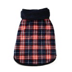 宠物狗外套供应商-经典代工冬季加厚法兰绒