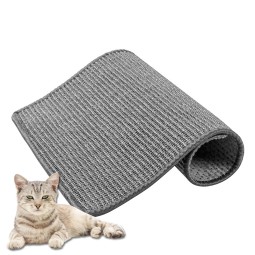剑麻猫垫工厂-热销天然灰色代工设计
