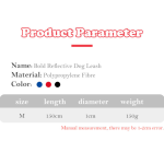 Training Dog Leash Manufacturer - 2025 Custom Heavy Duty Reflective Nylon