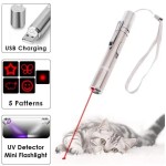 USB Cat Toy Manufacturer - 7-in-1 Charging Laser with Multiple Patterns