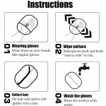 Reusable Pet Gloves Manufacturer - New Arrival Efficient Electrostatic Grooming