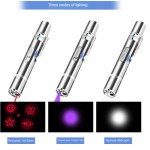 Laser Pointer with Patterns Factory - USB Rechargeable 5 Adjustable 3 Modes