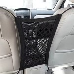 Car Organizer Mesh Factory - 3 Layer Rear Seat Bag Multifunction Storage