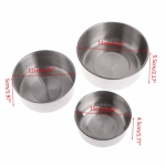 Bird Feeder Bowl Supplier - Hot Selling Stainless Steel Parrot Food Water