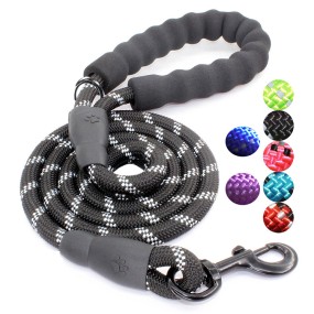 Reflective Dog Leash Supplier - 5 FT Strong Padded Handle Highly Reflective
