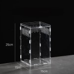 Spider Breeding Box Supplier - Acrylic Enclosure with Dropper Tongs Snail Cage