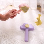 Two-Sided Pet Brush Manufacturer - Hot Selling Cheap Red Hair Removal Brush