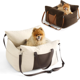 Dog Car Seat Factory - New Backseat Covers Sherpa Booster Travel Carrier Bed