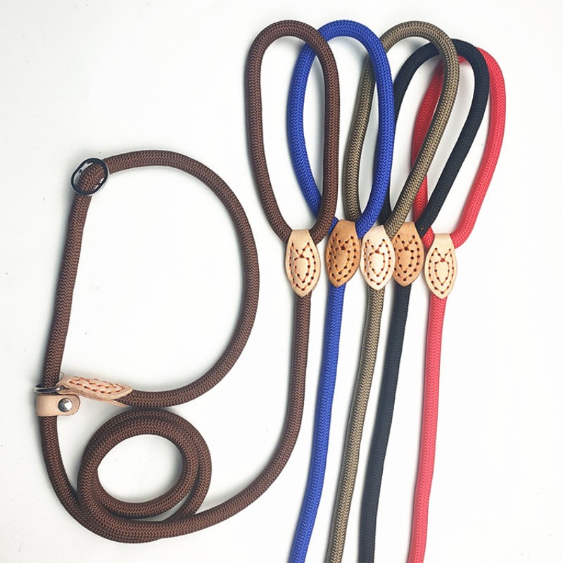 Slip Dog Leash Factory - Hot Selling Nylon Snap Hook Rope for Training